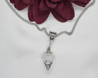 Collana con fiala di sangue di grado B, collana con nascondiglio delicato, contenitore commemorativo per le ceneri, barattolo per incantesimi, fiala di profumo, gioiello ricordo per San Valentino