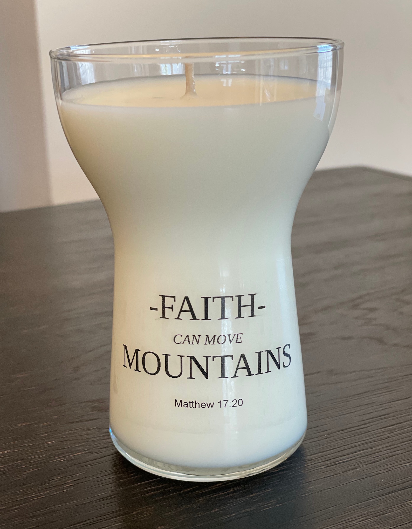 11oz Scented Candle Verse Candle Quote Candle Faith Etsy