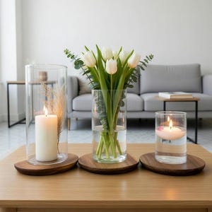 Clear Cylinder Glass Jars: Wedding Centerpieces, Home Decor, Office Decor