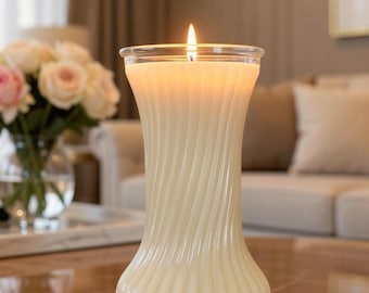 Large Soy Candle: Clean Burn, Organic Cotton Wick, 32 oz limited stock only