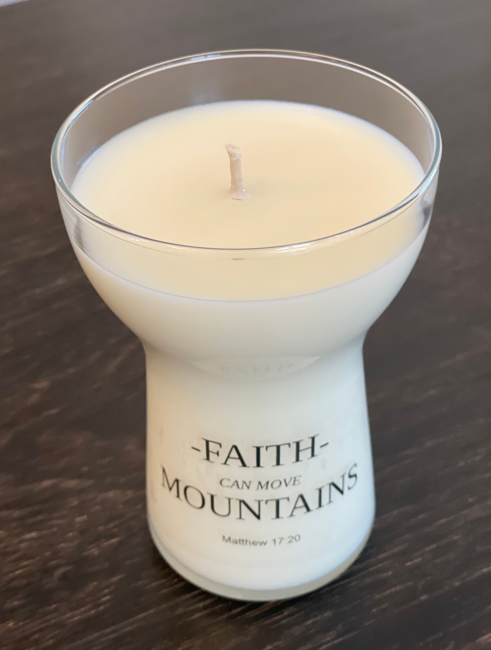 11oz Scented Candle Verse Candle Quote Candle Faith Etsy