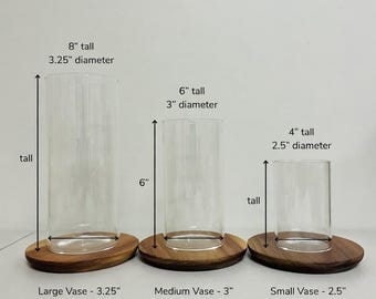 Bulk Clear Cylinder Glass Jars: Wedding Centerpieces, Home Decor, Office Decor, Flower Candle Vase