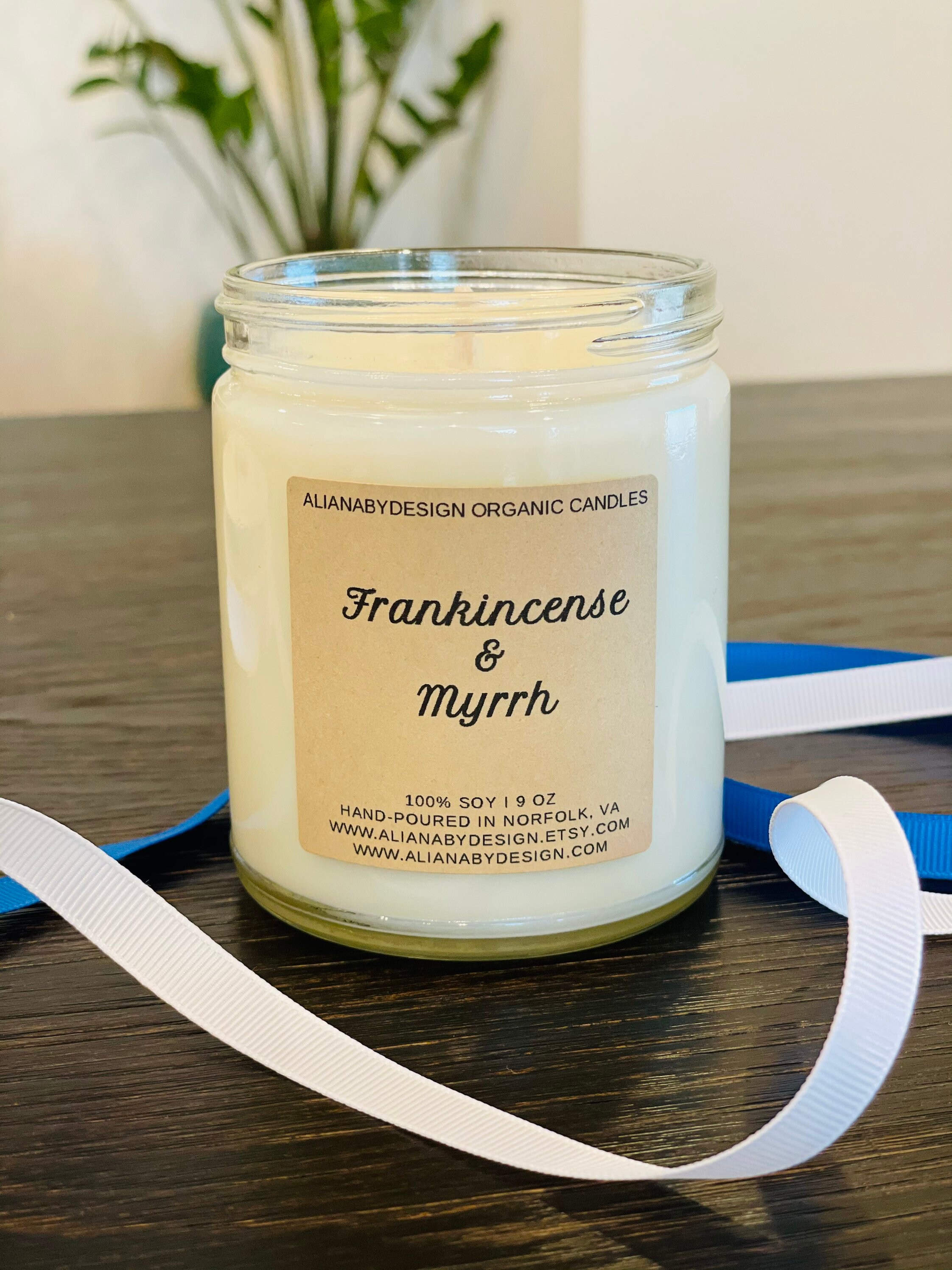 4oz Frankincense Soy Candle 