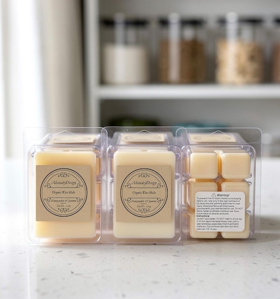 Non-Blend Soy Wax Melts - Vegan-Friendly, Organic and Dye Free