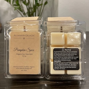 Non-Blend Soy Wax Melts - Vegan-Friendly, Organic and Dye Free image 4