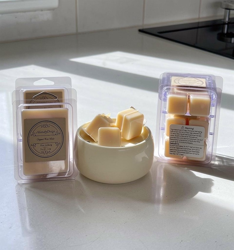 Non-Blend Soy Wax Melts - Vegan-Friendly, Organic and Dye Free image 3