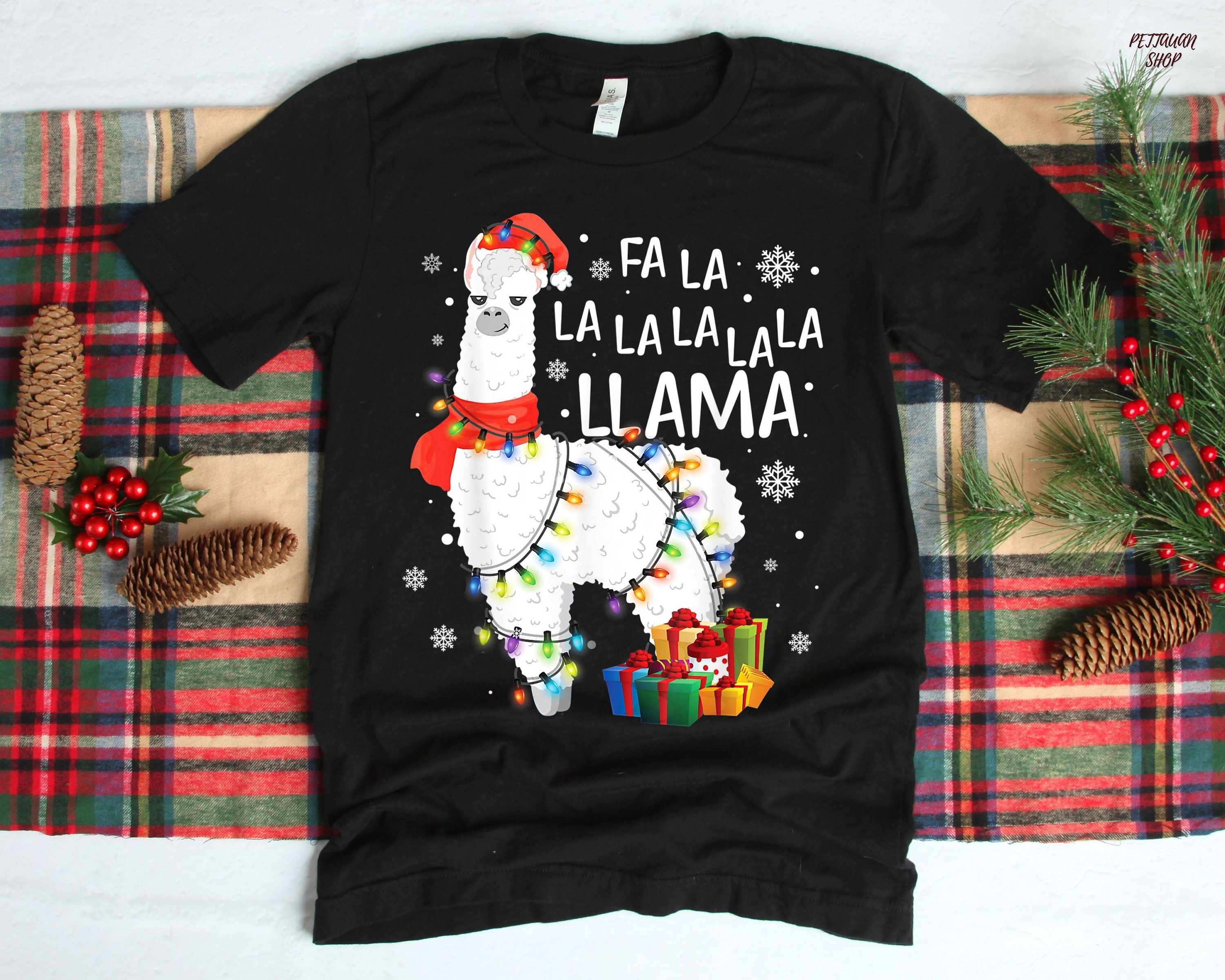 La La Llama Sweater - Etsy