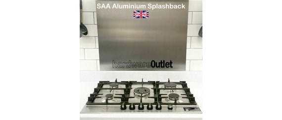 Stainless Steel Splashback Kitchen Cooker Wall Protection 