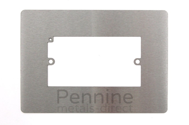 Plug Socket Light Switch Surround Stainless Steel Brushed Etsy UK