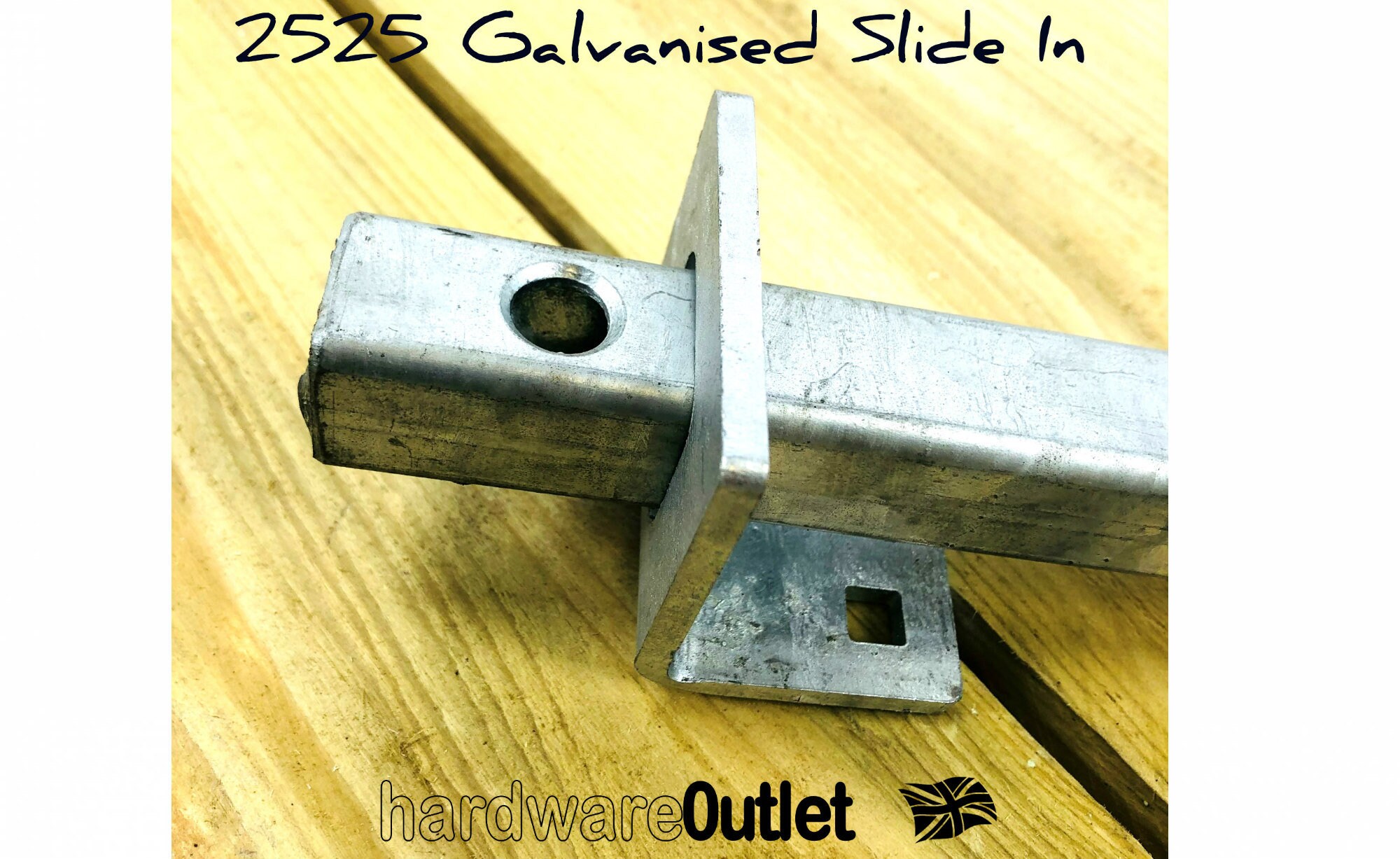 Slide In Security Locking Bar 2525 Doors & Shed's Made in Etsy