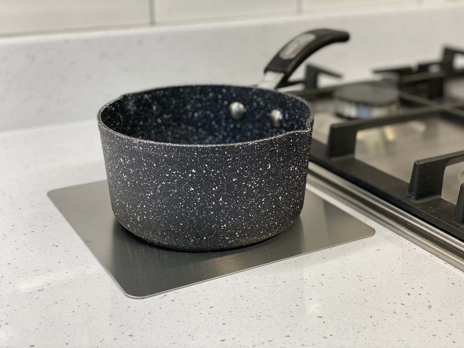 Brushed Stainless Steel Worktop Protector With Bend or Flat Etsy UK