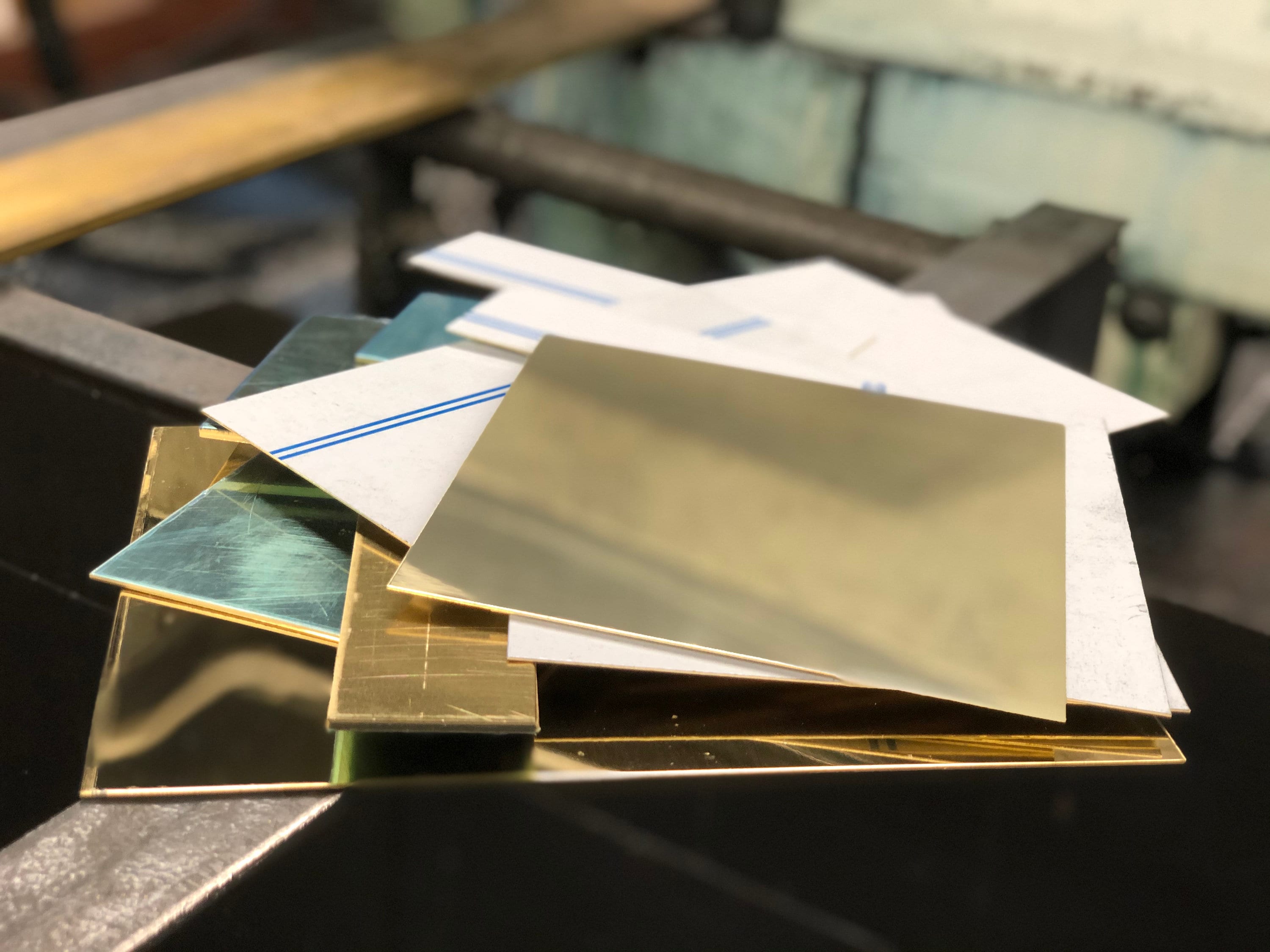 1.5 Kg Solid Polished BRASS Sheet OFF CUTS Guillotine Cut Arts Etsy UK