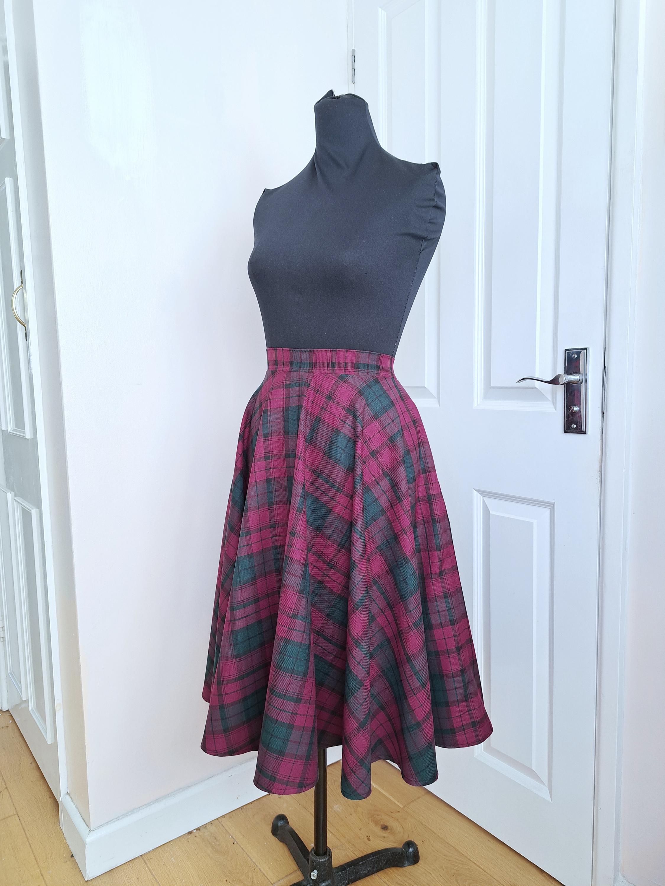 Lindsay Couverture moderne en laine d'agneau Motif tartan doux au toucher