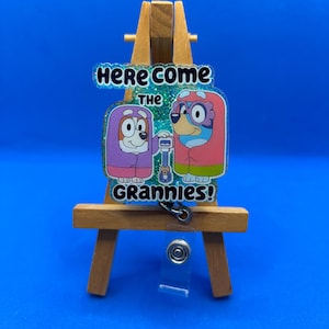 Here Come the Grannies Badge Reel