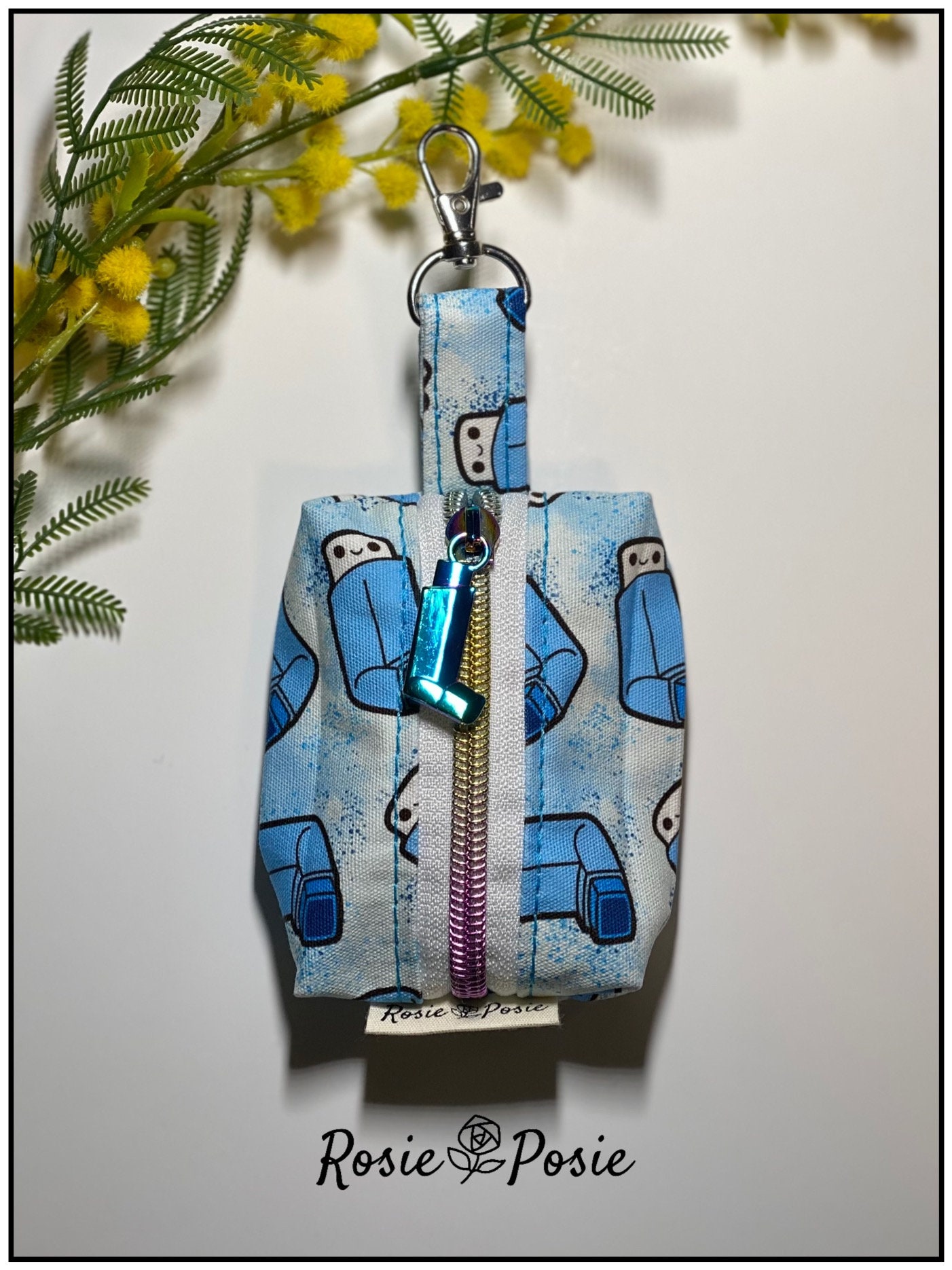 Asthma Inhaler Pouch Clip on Puffer Bag Asthma Puffer Pouch Etsy