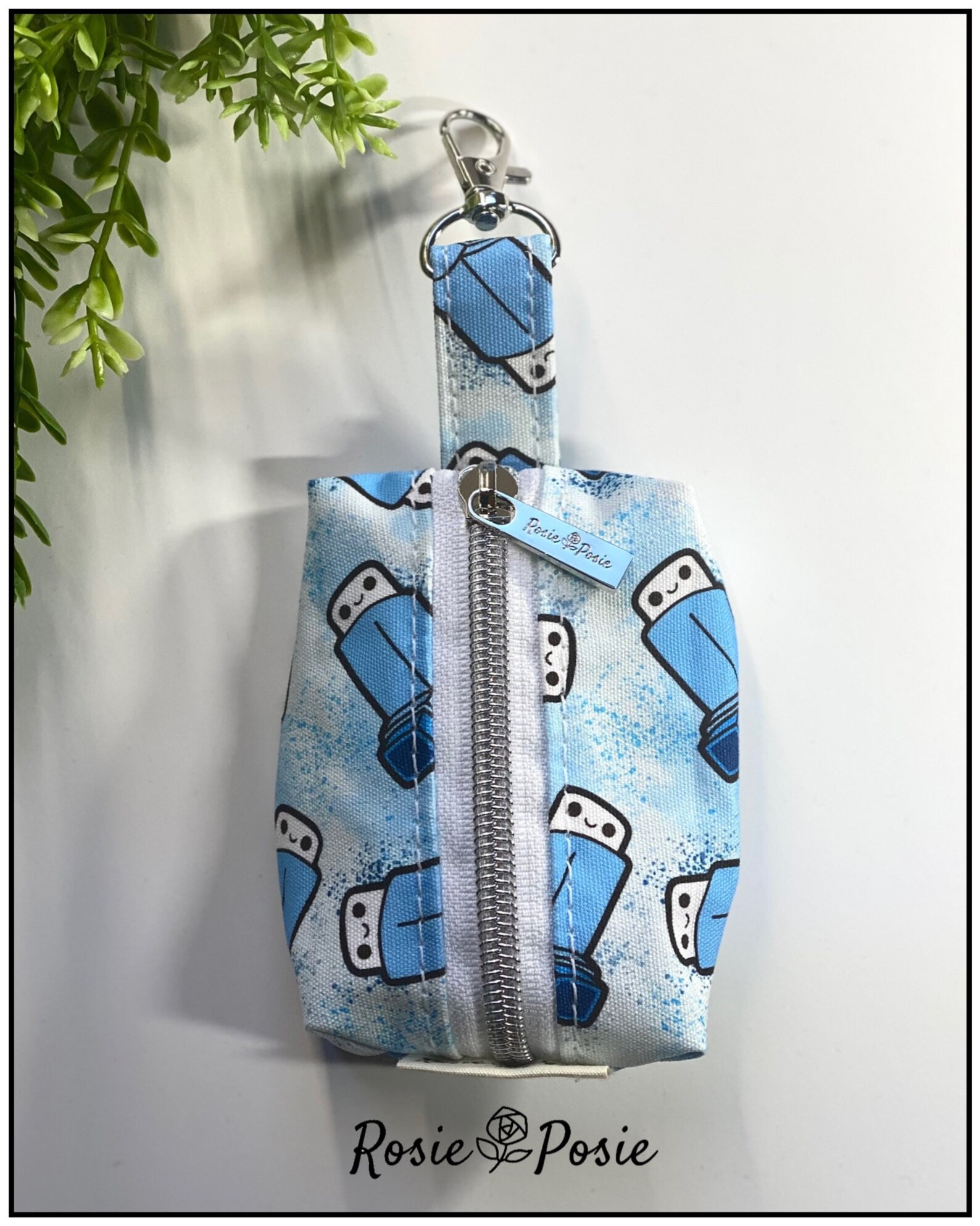 Asthma Inhaler Pouch Clip on Puffer Bag Asthma Puffer Pouch Etsy