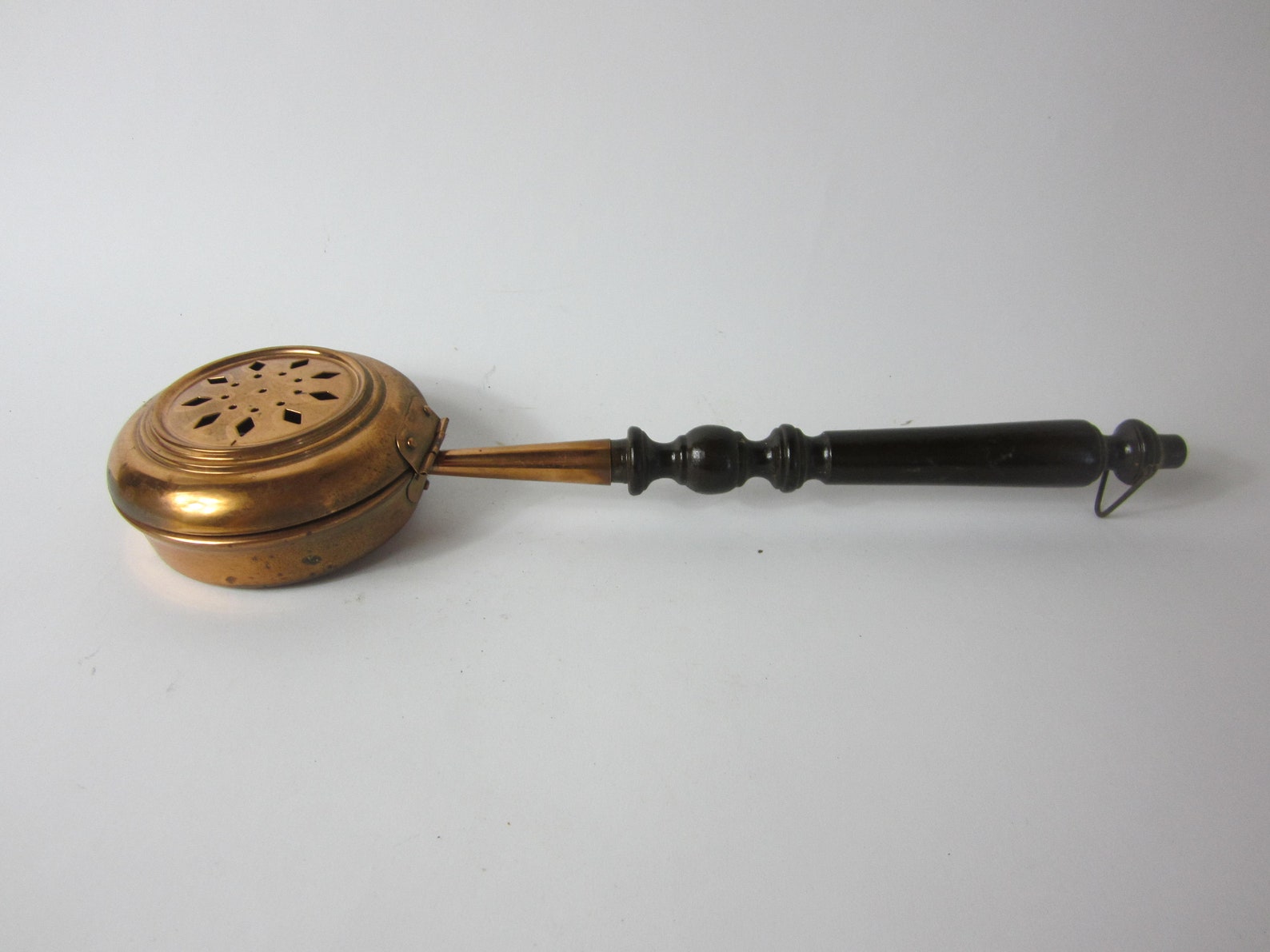 Stunning French vintage coal bed warmer made from copper. Etsy