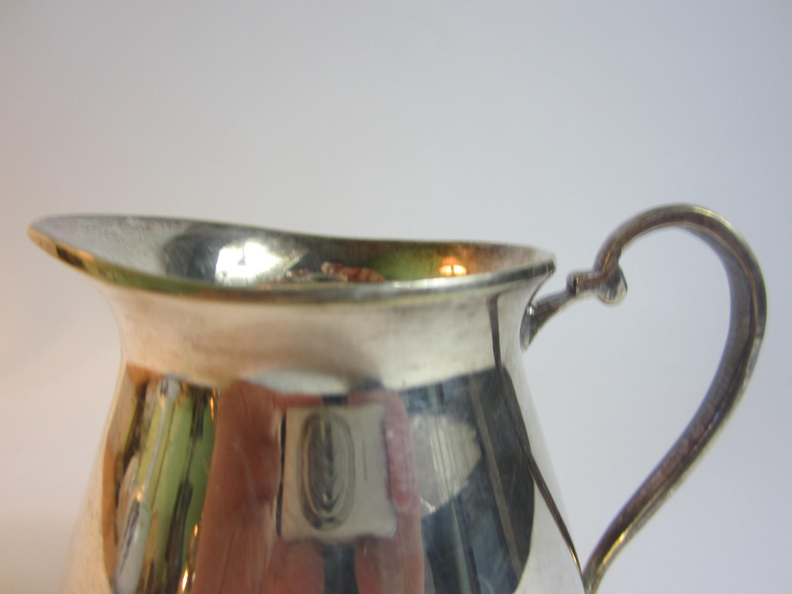 Stunning French vintage gravy jug with handle made from solid Etsy