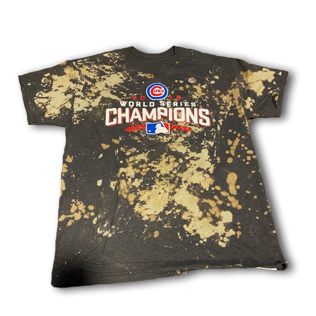 Vintage 10s+ Stone Majestic MLB Chicago Cubs World Series Champions Long  Sleeved T-Shirt - X-Large Cotton– Domno Vintage