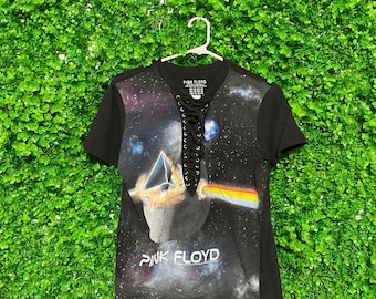 Vintage Restyled Pink Floyd T-shirt - Adult Mens Medium - S122