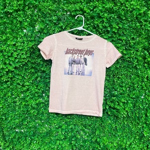 バックストリート・ボーイズ Tシャツ 白 新品 S Backstreet Boys T-shirt