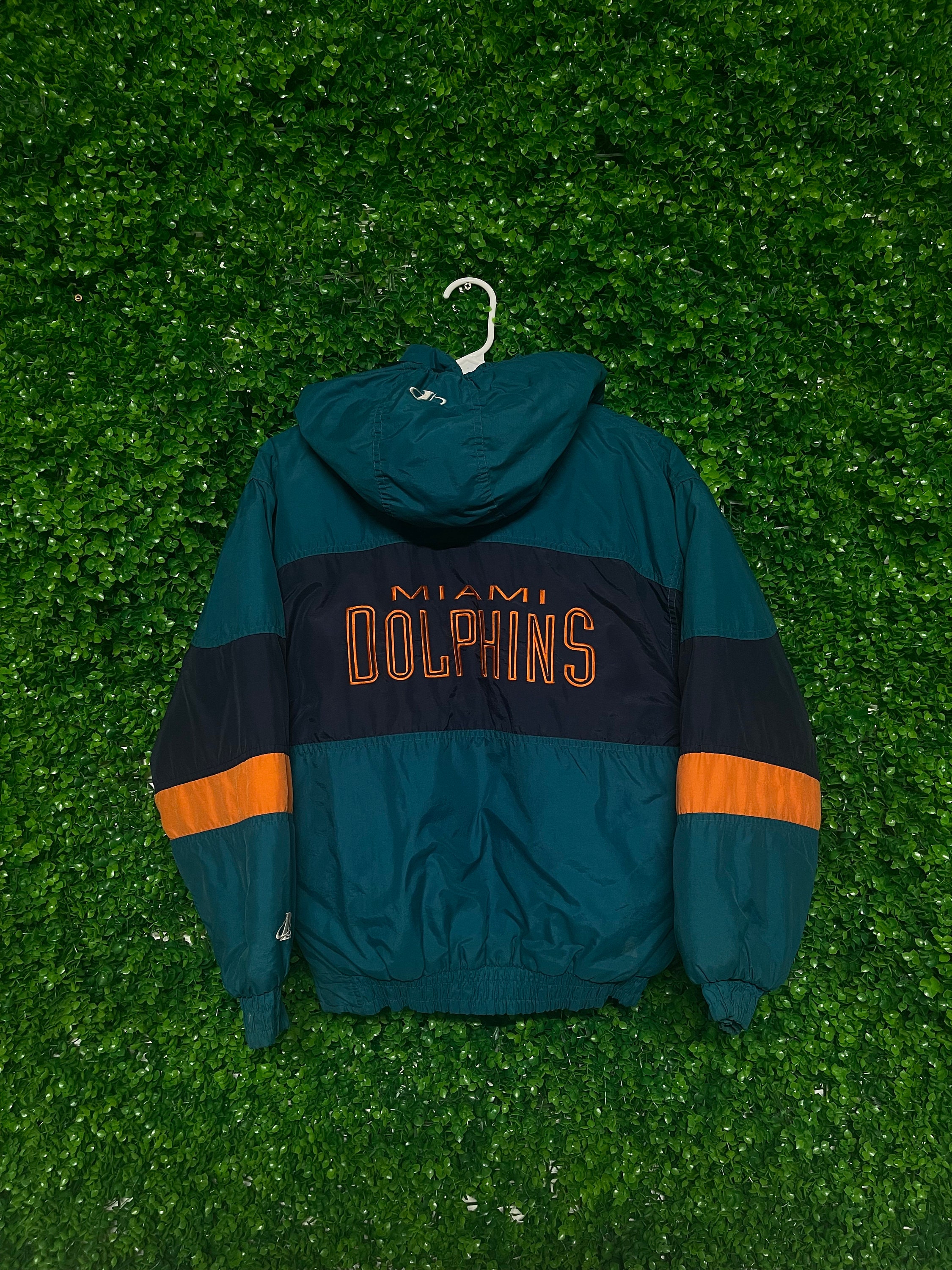 miami dolphins throwback jacket