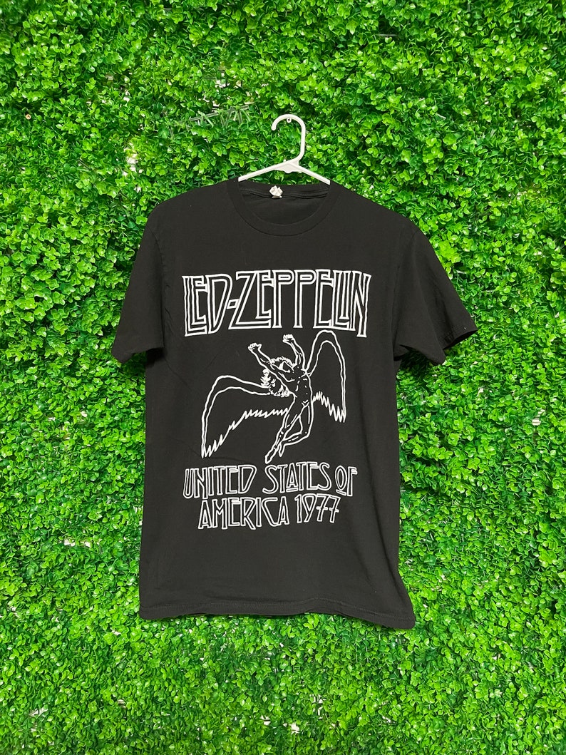 Vintage Led Zeppelin Band Tshirt Adult Mens Medium R96 Etsy