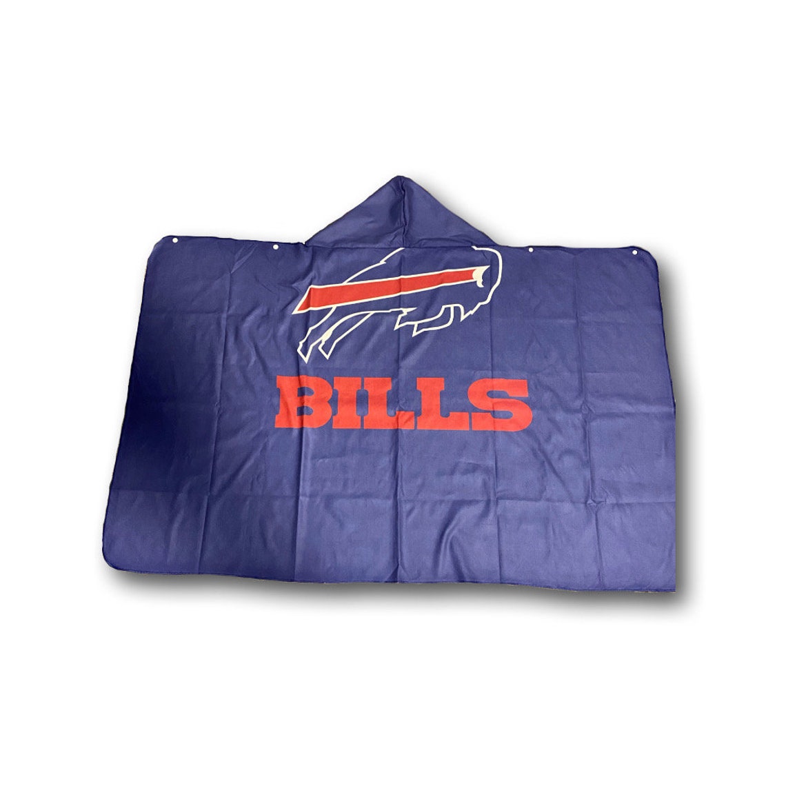 Buffalo Bills Poncho Adult Mens Small/Medium Reworked | Etsy