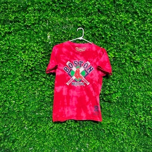 Acid Wash Boston Red Sox T-shirt - Women&#39;s Medium - N84