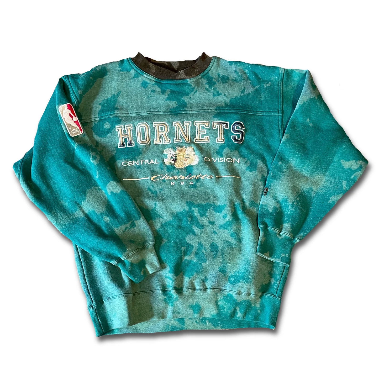 charlotte hornets vintage crewneck