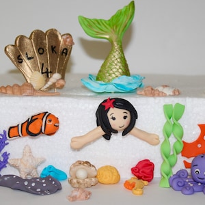 Mermaid Cake Topper