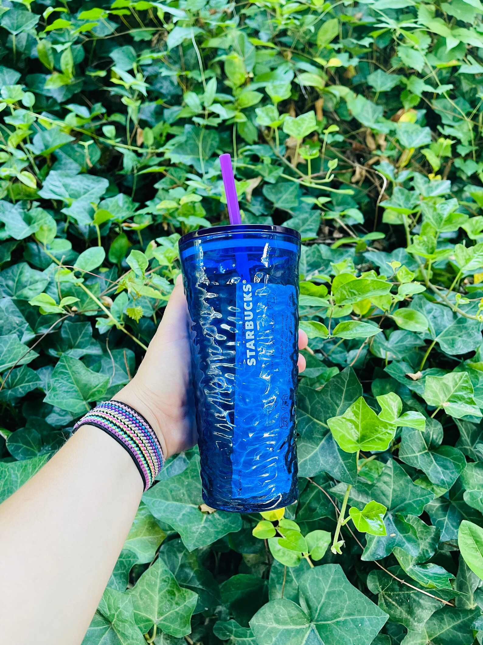 new blue starbucks cup