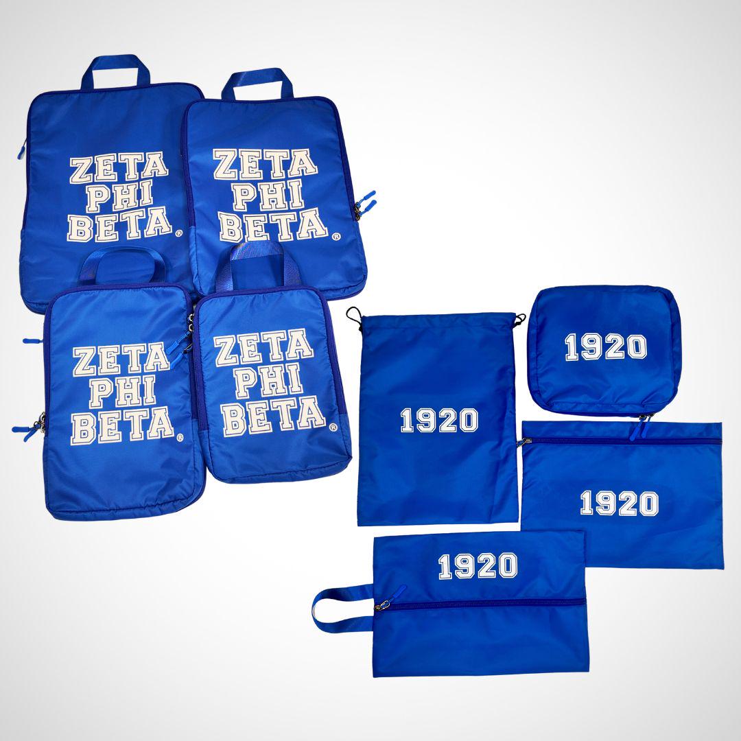 Zeta Phi Beta Compression Packing Cube Set ZPHIB Crossing Gift