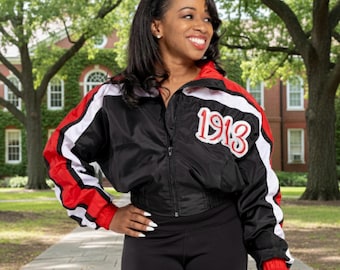 1913 Crop Nylon Jacket