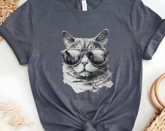 Funny Cat Anti-Trump T-Shirt: Subtle Sarcastic Political Tee