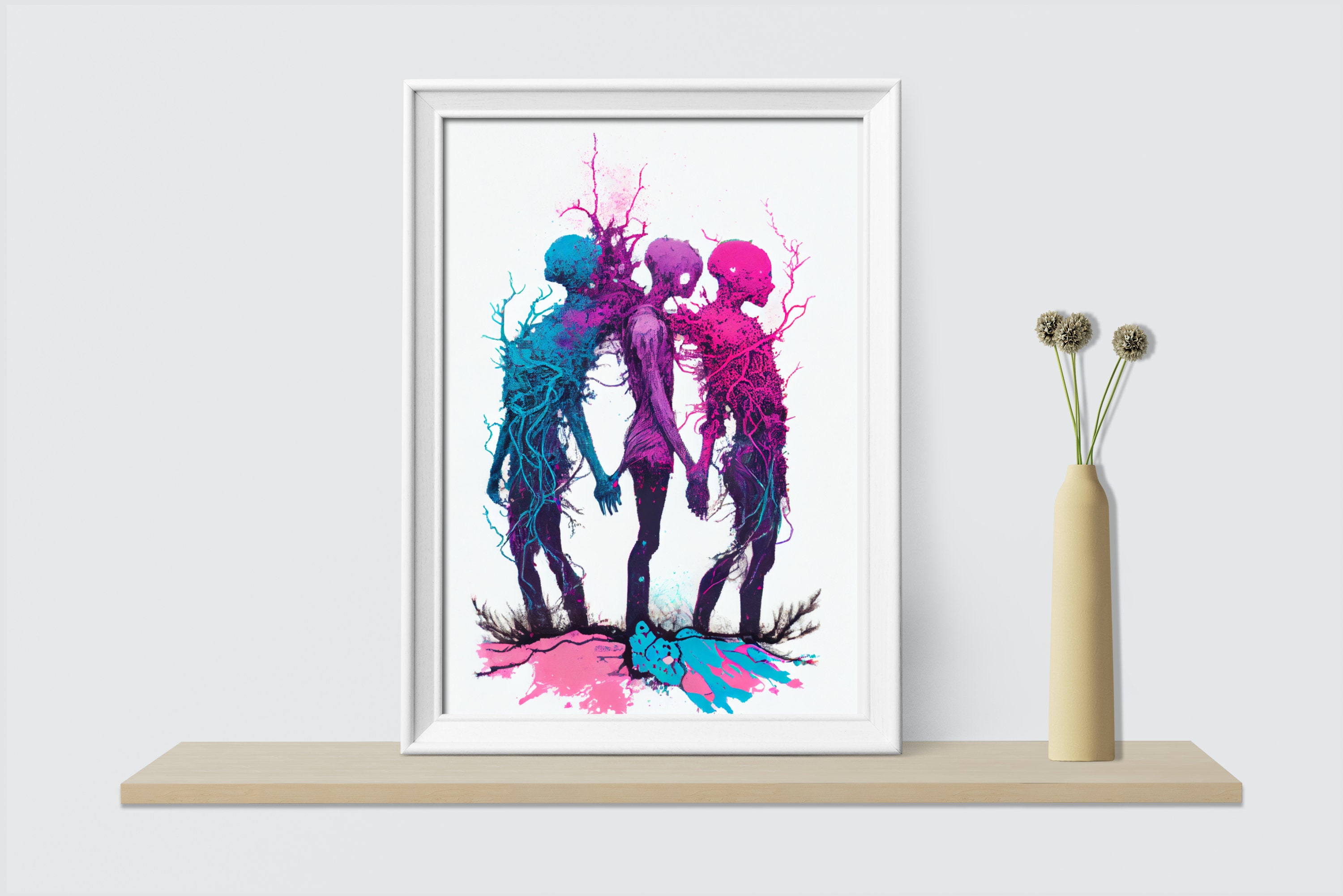 Bisexual Art Gay Art Prints Diversity Art LGBTQ Wall Art Etsy