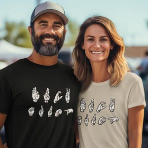 Anti-Trump ASL T-Shirt: Subtle Political Protest Tee, Social Justice