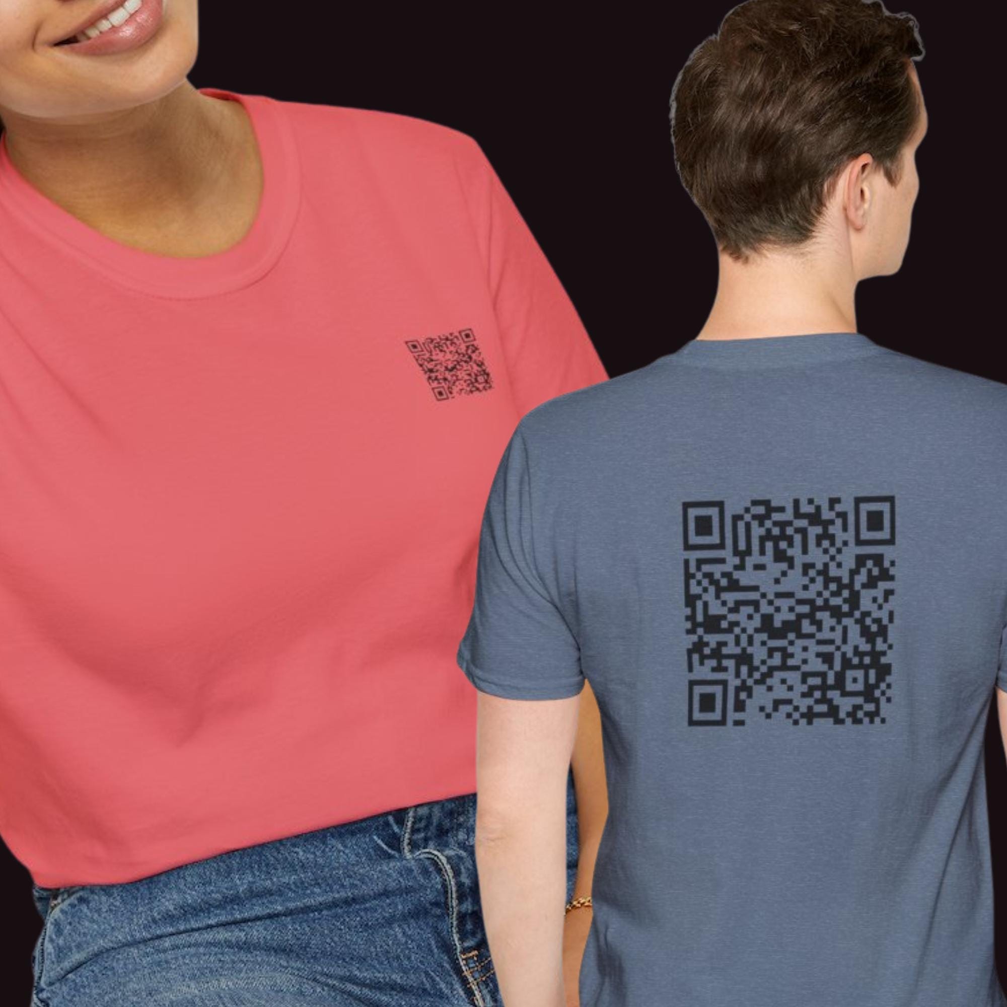 Anti-trump QR Code T-shirt: Sarcastic Political Humor - Etsy