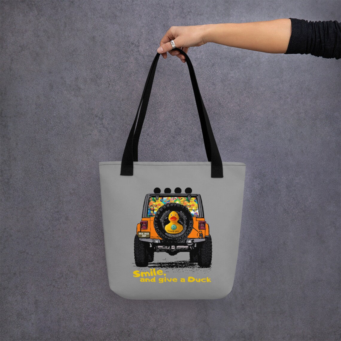 Jeep Duck Tote Bag Duck Duck Jeep Bags Jeep Lovers Purse Etsy