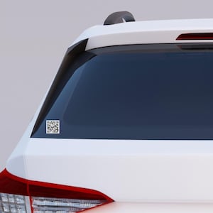 Anti-Trump QR Code Sticker: Sarcastic Subtle F*ck Trump Political Humor Decal image 11