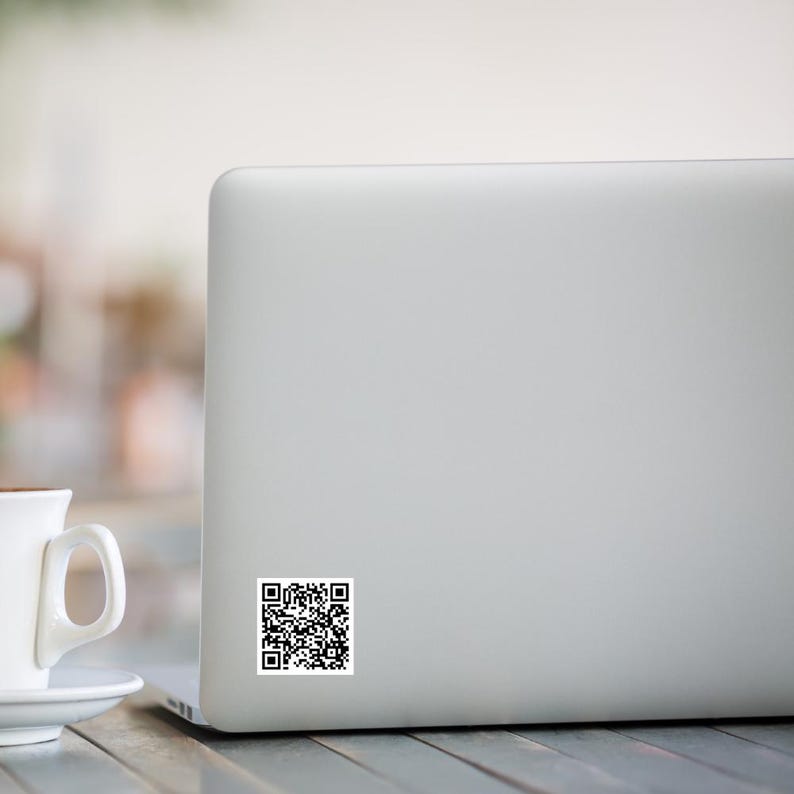 Anti-Trump QR Code Sticker: Sarcastic Subtle F*ck Trump Political Humor Decal image 5