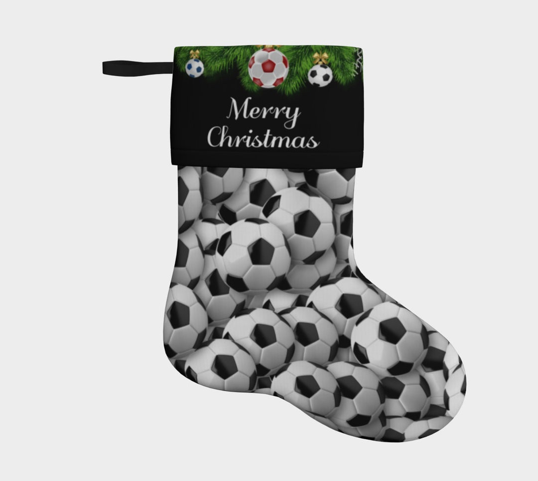 Soccer Christmas Stocking Personalized Girls Soccer Bag Boys Etsy