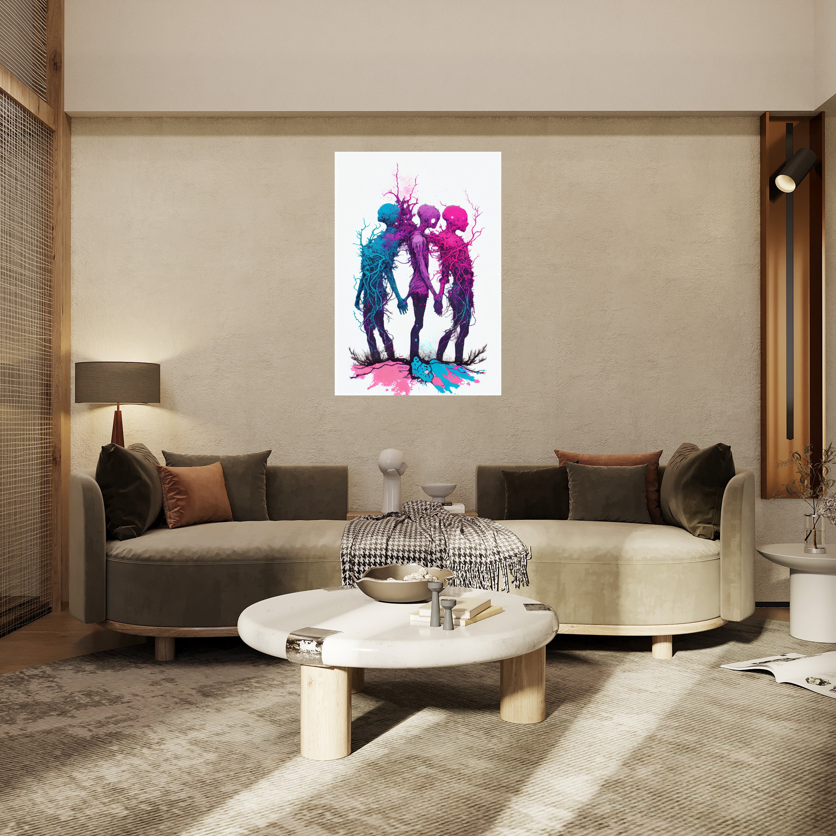 Bisexual Art Gay Art Prints Diversity Art LGBTQ Wall Art Etsy