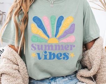 Anti-Trump Comfort Colors Tee: Boho Summer Vibes Shirt