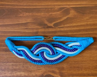 Vintage 1980’s Rope Cord Waist Belt