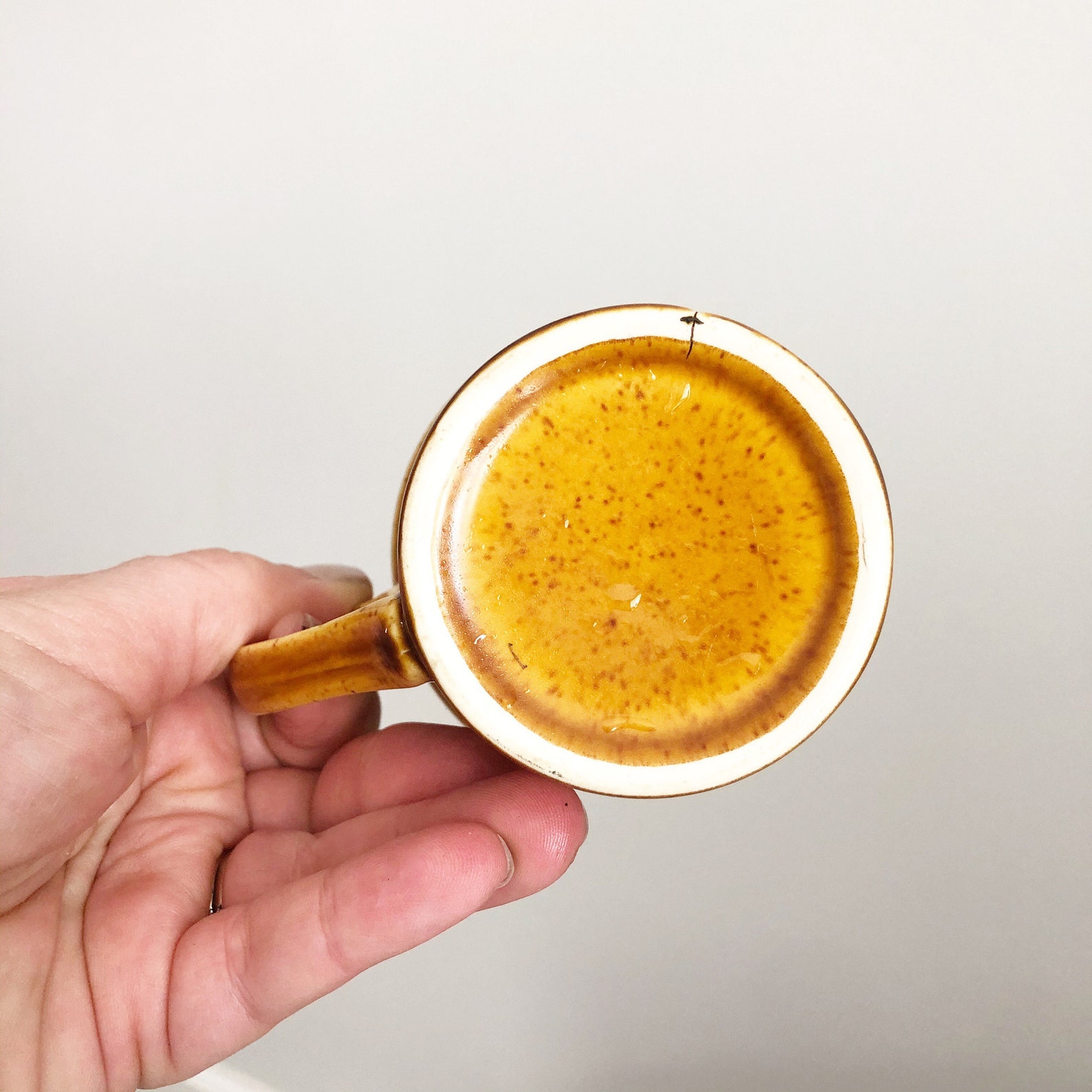 Vintage Yellow Mustard Coffee Mug Set Etsy