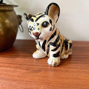 Japanese Tiger Figure - Etsy