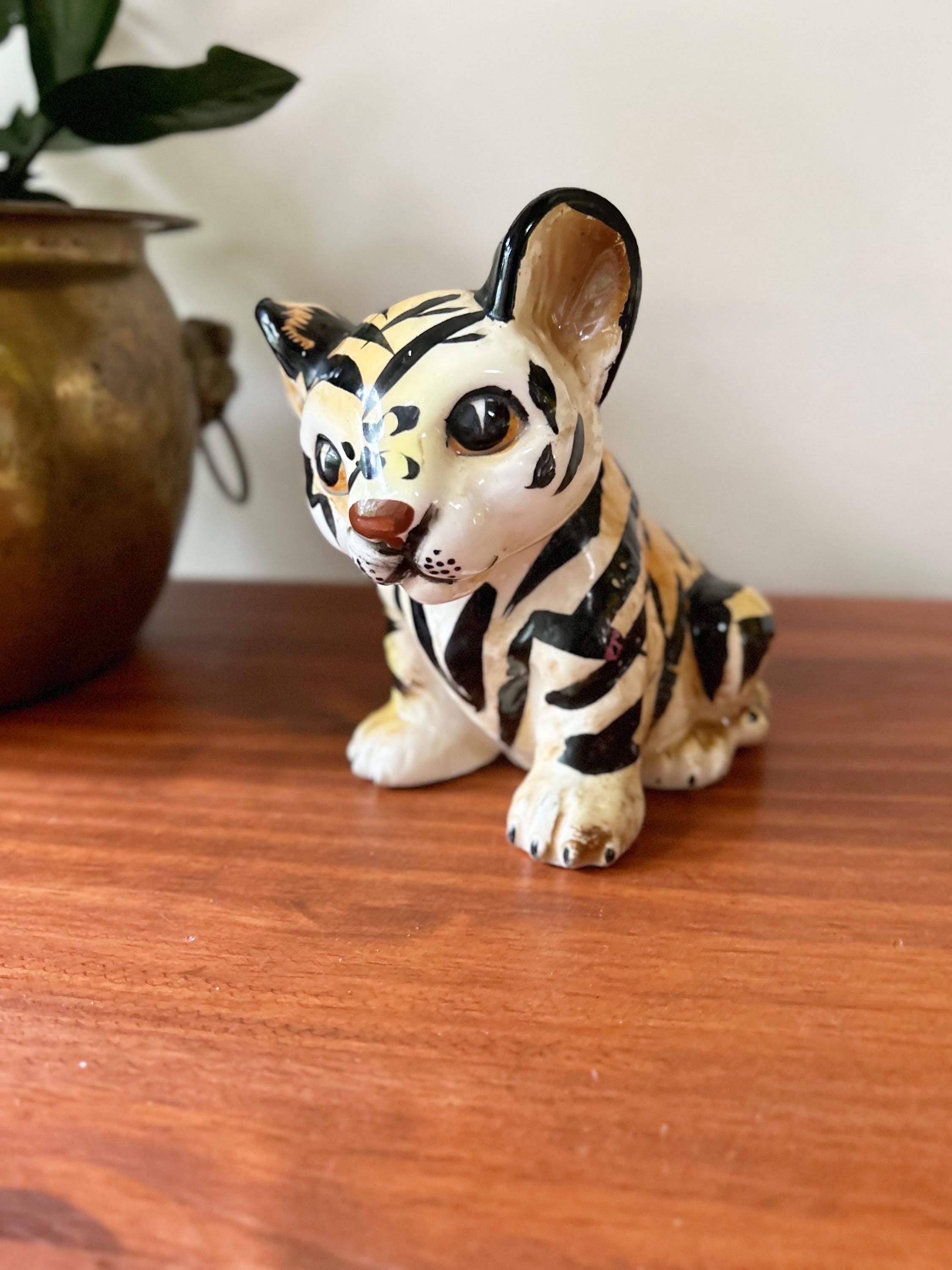 Japanese Tiger Figure - Etsy