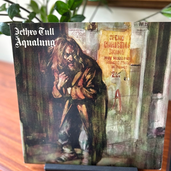 Vintage Jethro Tull Aqualung Vinyl Record Album