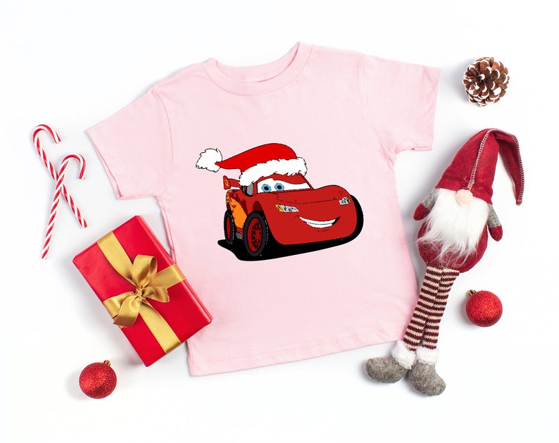 Disney Cars Tow Mater Shirt, Christmas Disney McQueen Shirt, Christmas Funny Shirts, Christmas Disneyland Shirt For Boy, Disneyworld Tee image 3